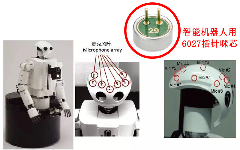 机器人用的麦克风咪芯案例展示