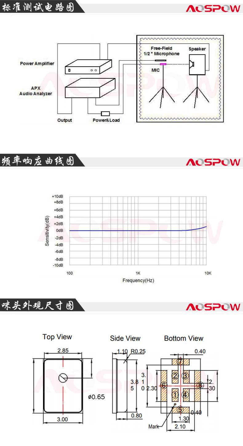 4030硅咪规格书