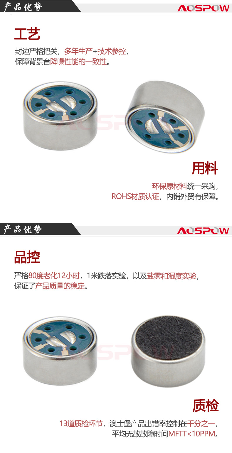 9750单指向咪头产品优势