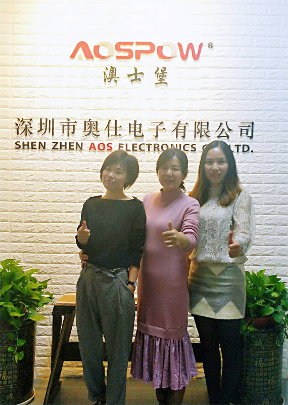 来访客户合影