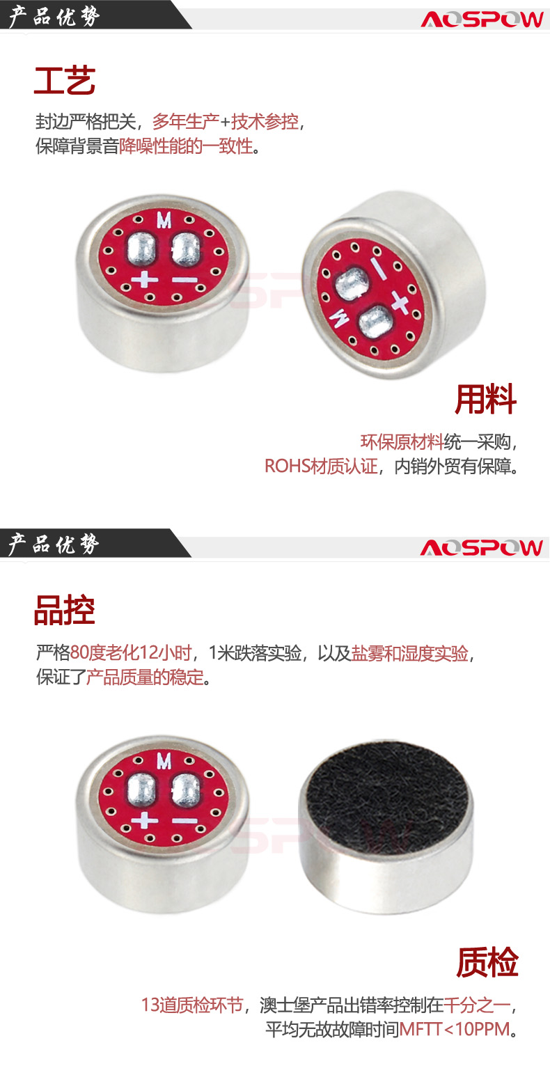 1045单指向咪头产品优势
